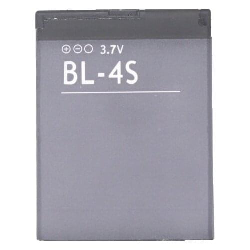 5pcs /lot 860mAh BL-4S BL 4S Replacement Battery For Nokia 2608 2680S 3600S 3602S 6208C 7020 7100S 7610C 7610S 1006 X3-02