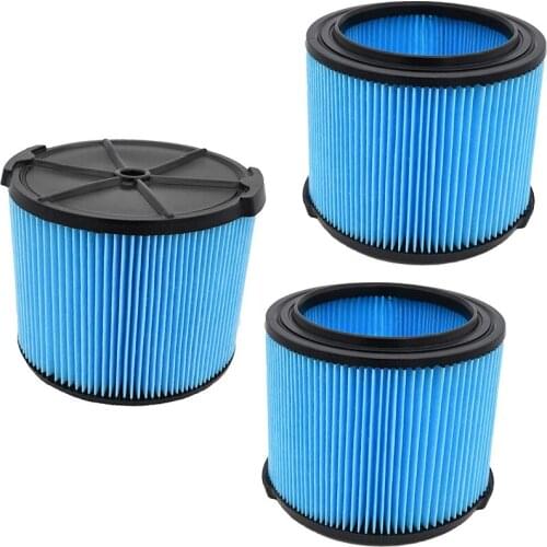 EAS-3 Pack Vacuum Cleaner HEPA Filter Replacement for Ridgid VF3500 3-4.5 Gallon Cleaner Dust Filters Accessories