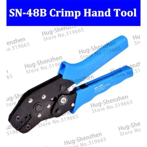 Hand Crimping Tool SN-48B,Connect clamp pliers, 26-16AWG,SN 48B High Quality Crimping plier,Combination Pliers 0.5-1.5mm2