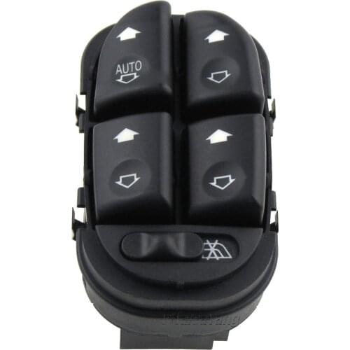 Left Driver Side Electric Power Master Window Switch For Ford Mondeo II BAP Break·BNP BFP 1996-2000 97BG-14A132-AA 97BG14A132AA