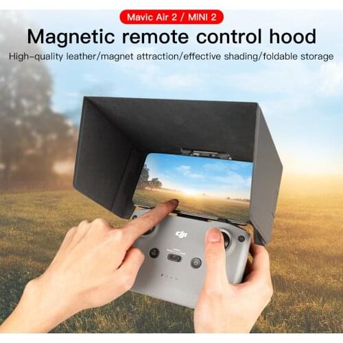 For DJI Mavic Air 2 Mini 2 Magnetic Sunshade Mobile Screen Remote Control Sunshade Accessories