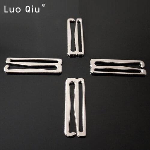 Metal buckle type 9 Highquality silver coated buckles 250pcs/lot metal bar Buckles clips for Lingerie Adjustment accessories DIY