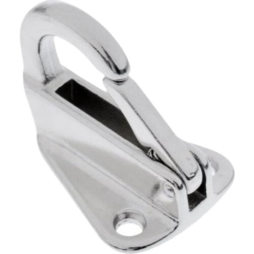 Marine Boat Fender Hooks Stainless Steel Spring Snap Type Fender Fending Hook Hanger 1 Pcs