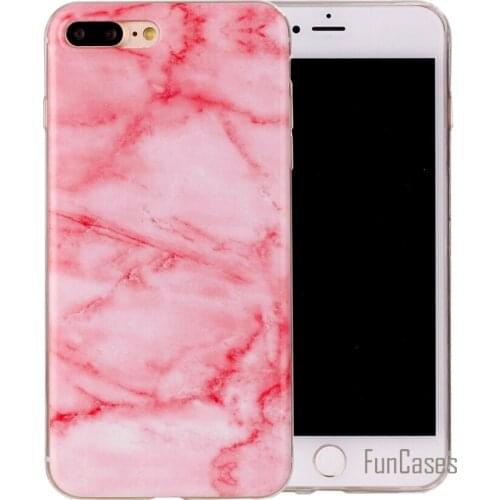 Marble Case For iPhone 7 Case Gradient Stone Pattern Silicone Cover For iPhone 7 Plus Cases Soft Plastic Phone Shell Capa Para