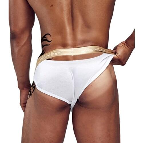 2021 Sexy New Men Briefs Underwear Set Sexy Man Underpants Hollow Out Gay Cotton Mens Panties Breathable Dropship Hollow Out