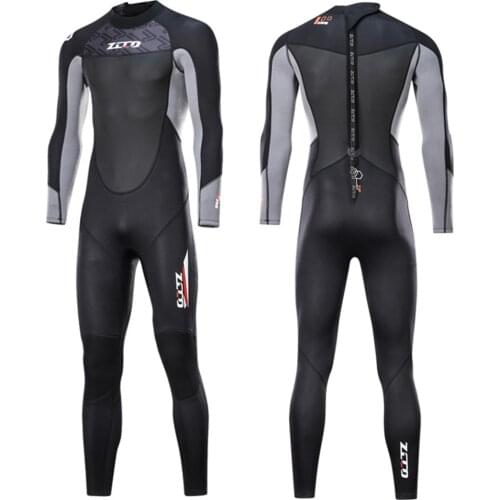 Diving Suit 3mm Neoprene Men Scuba Diving Clothes Surfing Kitesurf Snorkeling Spearfishing Wetsuit Underwater Fishing Equipment
