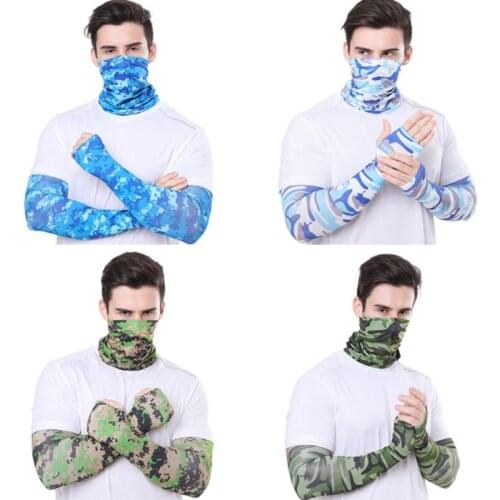 Outdoor Cycling Running Fishing Climbing Driving Arm Cover Warmers Summer Sun UV Protection Men Women Arm Sleeves