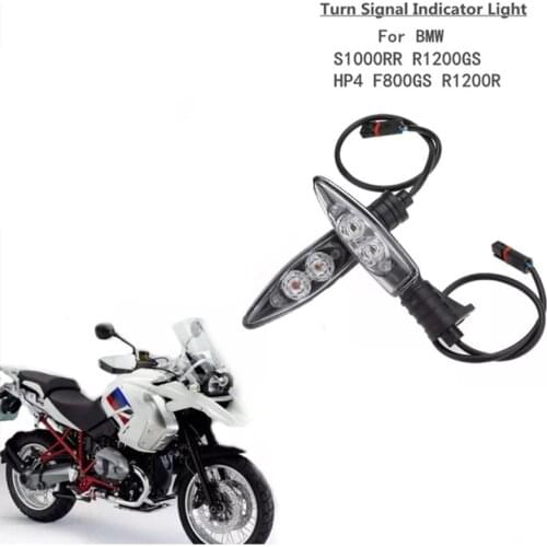 Pair LED Turn Signal Indicator Light For BMW S1000RR R1200GS HP4 F800GS R1200R K 1300 R 1200 GS ADVENTURE F 650 GS F 700 GS HP2