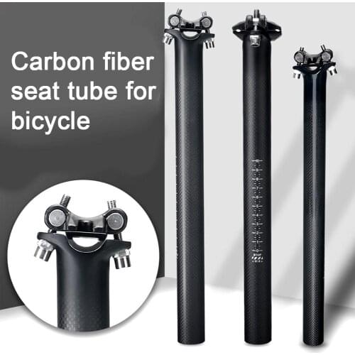 Bicycle MTB Road Bike 27.2/30.8/31.6mm 350/450mm Seat Post Tube Saddle Pole