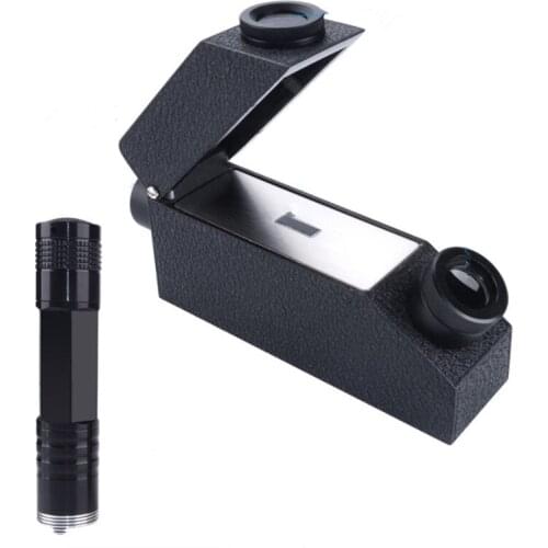 Gem Refractometer with Flashlight Identification Tool Instrument
