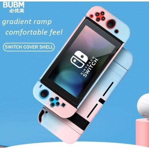 BUBM Detachable Game Console Colorful Shell for Switch Lite Mini Game Console Anti-Scratch Shock-Absorption Cover