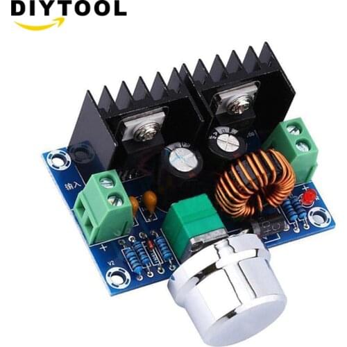 XH-M401 DC-DC Step Down Buck Converter Power Supply Module XL4016E1 PWM Adjustable 4-40V To 1.25-36V Step Down Board 8A 200W