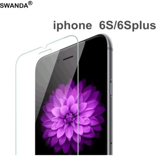 SWANDA for iPhone 6 Tempered glass for iPhone 6S Plus Screen protector for iPhone 6s Explosion-proof for iphone 6plus filmglass