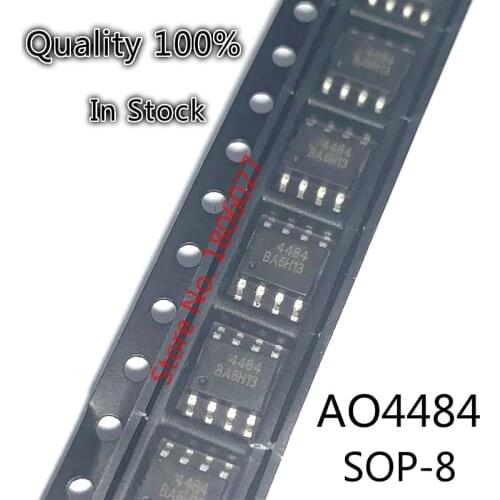 10PCS/LOT New AO4484 4484 N-channel SOP8 SOP-8 40V 10A MOS tube