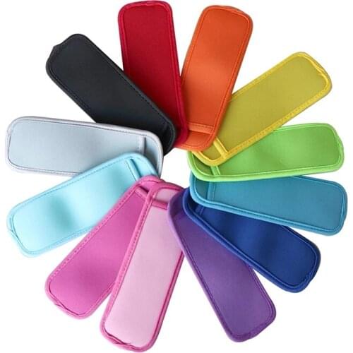 20pcs) Neoprene popsicle Holders Bag Ice Sleeves Freezer Pop Holders
