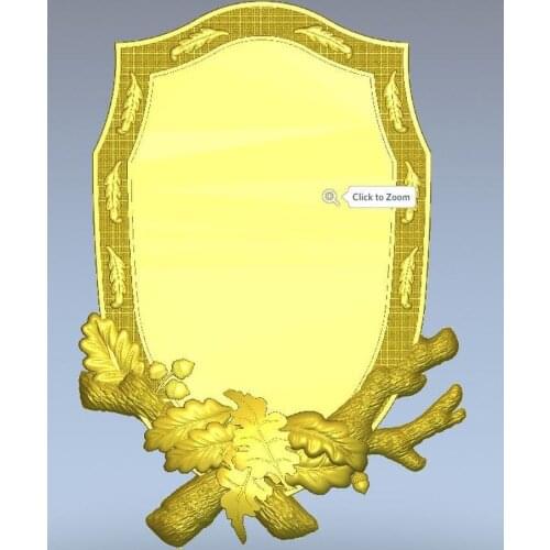 3d model relief for cnc in STL file format locket_3