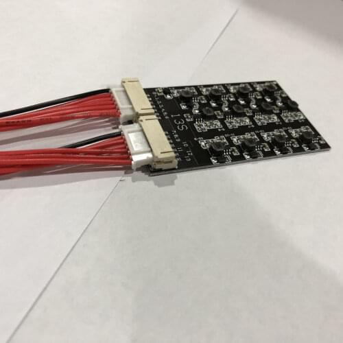 1PC 13S Lithum Battery Active Equalizer Balancer Energy Transfer Board 1.2A High Current Balance 3.7V Lipo Balancing Module