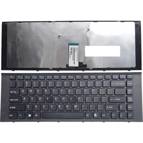 US Black New English laptop keyboard For SONY VPC-EG15YC/P EG18EC EG18EC/B VPC-EG17