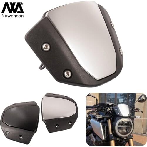 Motorcycle Windshield Wind Deflector Spoiler Front Plate Speedometer Guard Fairing Accessories for CB650R 2019-2021