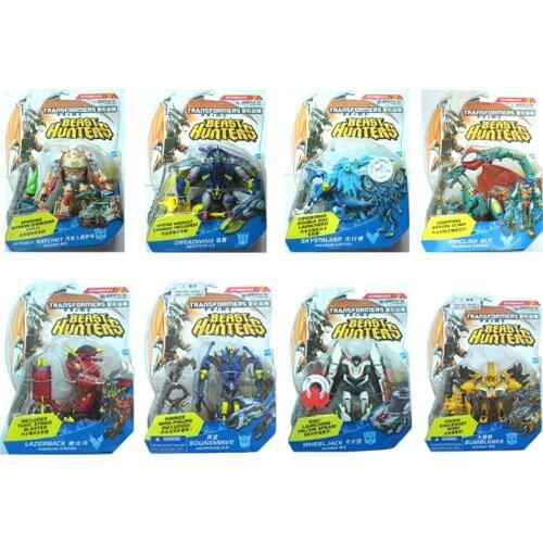 Hasbro TransFormers Prime Beast Hunters Humblebee Vertebreak Model Anime Figures Favorites Collect Ornaments