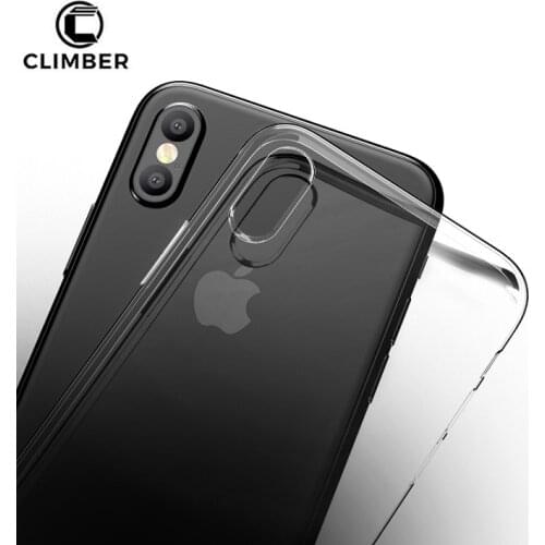 Hot Seller For iPhone 6 7 8 Plus 7Plus 8plus X 2017 Cover Ultra Thin TPU Transparent Clear Phone Cover For iPhone Case