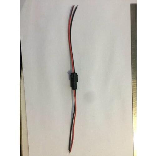 10pcs 2.54SM/JST 2pin/way Male and Female Connector Butt Plug Socket Core LDE Small Current Signal Power Cable