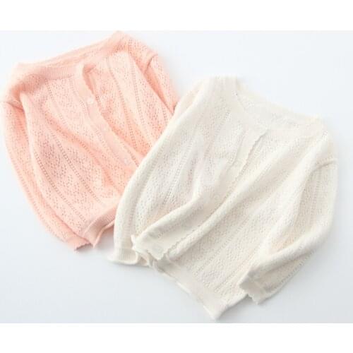 Autumn winter Knitted Cardigan Sweater Baby Children Clothing Girls Sweaters Kids Wear baby boy clothes Lovely Long Sleeve coat