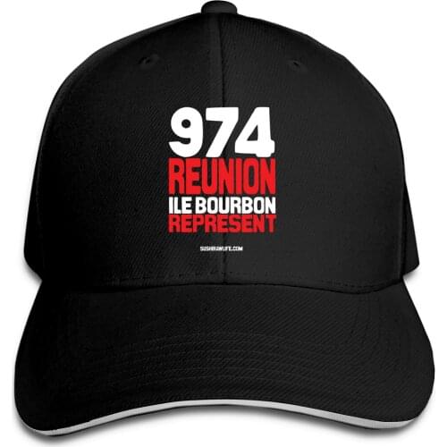 974 La Reunion, Represent fishing sun hats R181 Unique Mens Womens casquette