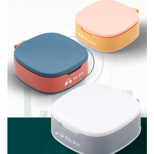 4 Lattices Pill Box Tablet Storage Organizer Pill Case Dispenser Medicine Boxes Dispensing Storage Kit Mini Organizer Case New