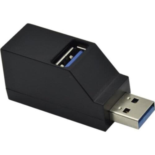 Mini 3 Ports USB 3.0 Hub Splitter High Speed Data Transfer Splitter Box Adapter For PC Laptop MacBook Pro Accessorie