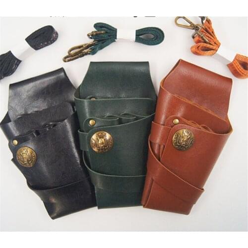 Multifunction Individual Cross Body Waist Bag of Scissor Hairdressing Tool Storage for Hairdresser Pet Cosmetologist E325