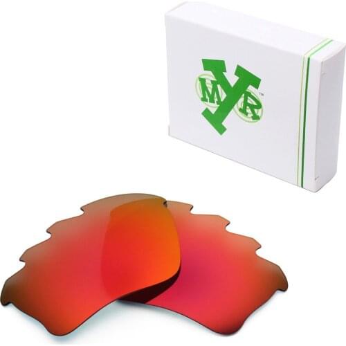 Mryok POLARIZED Replacement Lenses for Oakley Half Jacket XLJ Vented Sunglasses Fire Red