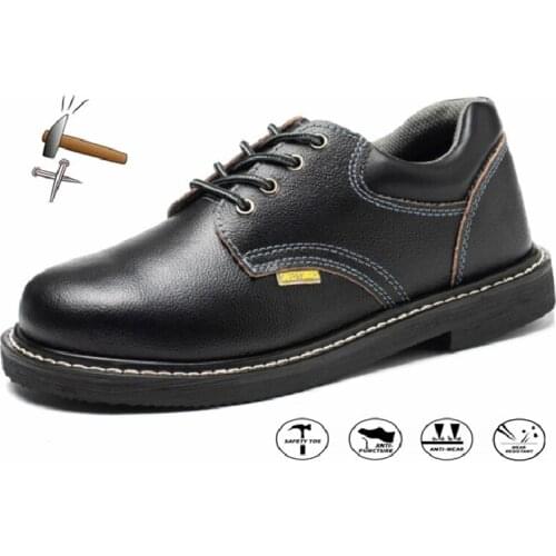 Men Work Shoes Protection Waterproof Breathable Safety Shoes Men Lightweight Anti Smashing Piercing Work Boots Designer Sneakers