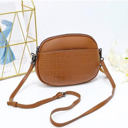 Genuine Leather Shoulder Bag Womens Luxury Handbags Fashion Crossbody Bags for Women Female Shell Purse Bag bolsa feminina