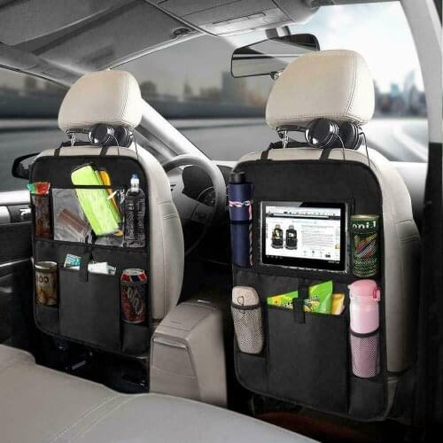 Car Back Seat Organiser Ipad Holder Storage Travel Tidy Bag Holder Kids Toy