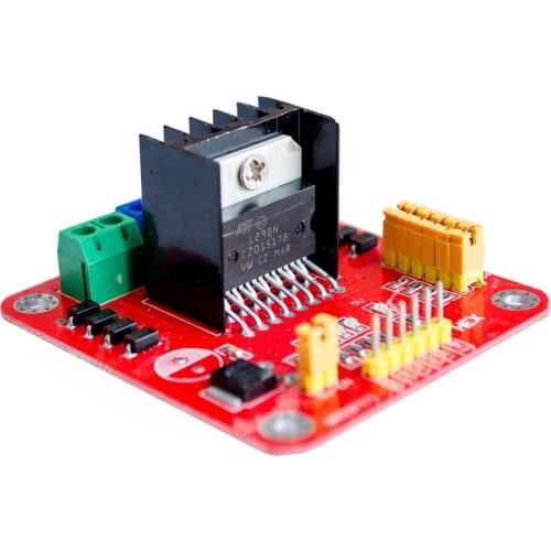 L298N Dual Bridge DC stepper Controller Control Motor Driver module Board for