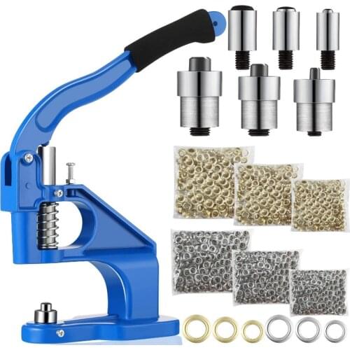 Punch Manual Installation Tool Grommet Eyelet Machine Hand Press Sew Pressing Clamp Machine DIY Manual Snap Eyelet Press Craft