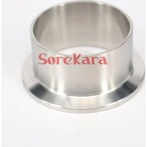 19/25/32/38mm Tube O/D x 1.5" Tri Clamp x 28.6mm Height Sanitary Weld Ferrule Connector Fitting Home Berw 304 Stainless Steel