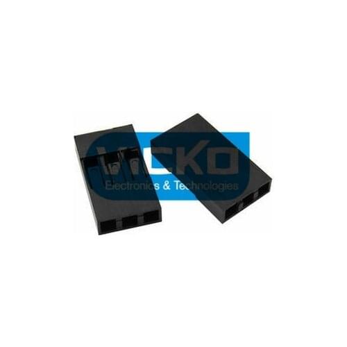 [VK] 100pcs 2.54mm 3Pin Dupont Plastic Shell Head Plug Dupont Housing Pin Header Jumper Wire Housing Connector