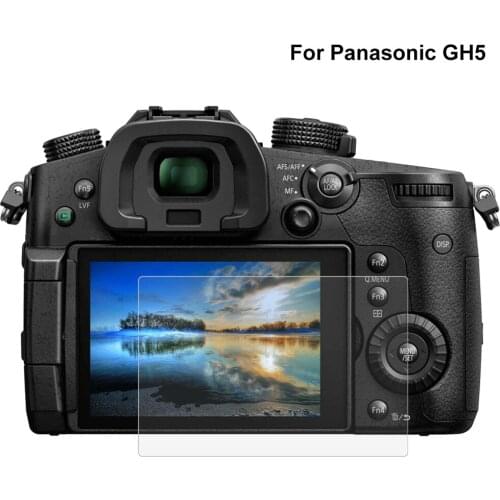PULUZ 9H Tempered Glass LCD Screen Protector for Panasonic DMC-LX100 GH5 Camera 0.3mm Curved Edges Film Glass Cover