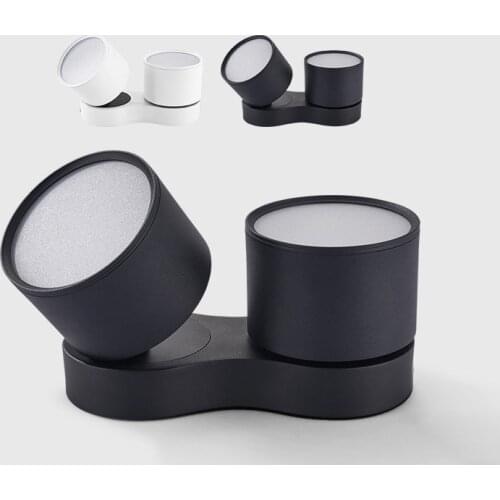 Dimmable Anti Glare Rotating Folding LED Downlights 7W/10W/15W LED Ceiling Spot Lights 85-265V LED Ceiling Lamps Indoor Lighting