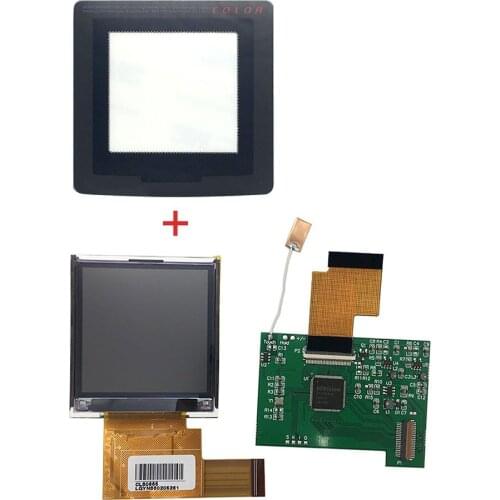 Backlight LCD Screen for NGPC Game Console Modification Kits For SNK High Light Adjustable Brightness LCD Backlit Screen