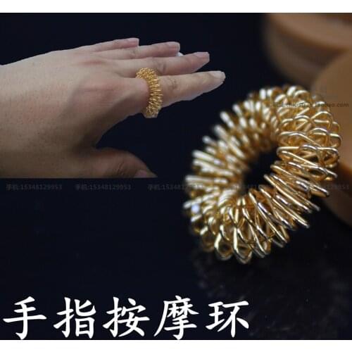 Medical rehabilitation equipment copper ring massage rehabilitation hand massager rehabilitation of stroke hemiplegia 10pcs
