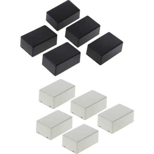 5Pcs New Plastic Electronic Project Box Enclosure Instrument Case DIY 70x45x30mm