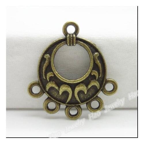 78pcs Vintage Charms Connector Pendant Antique bronze Fit Bracelets Necklace DIY Metal Jewelry Making