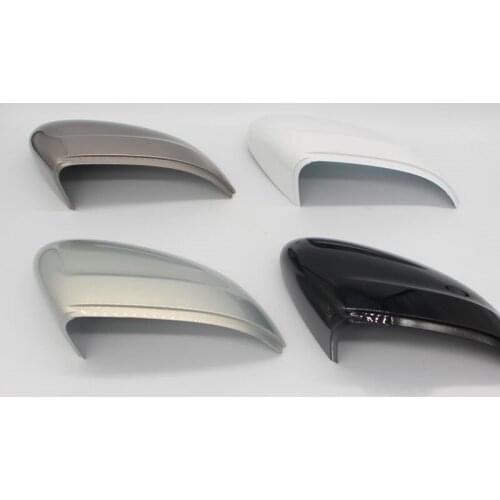 QDAEROHIVE Side Mirror Covers Caps chrome door mirror cover car styling For VW CC 2019-2021