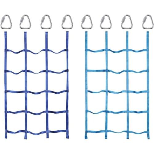 Children Outdoor Training Climbing Cargo Net Polyester Safe Sports Outdoor Rope Ladder For Kids Garden Play Climb