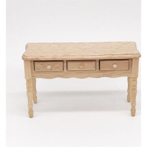 1/12 Dollhouse Miniature Furniture Toy Mini Table Desk Doll House Life Scene