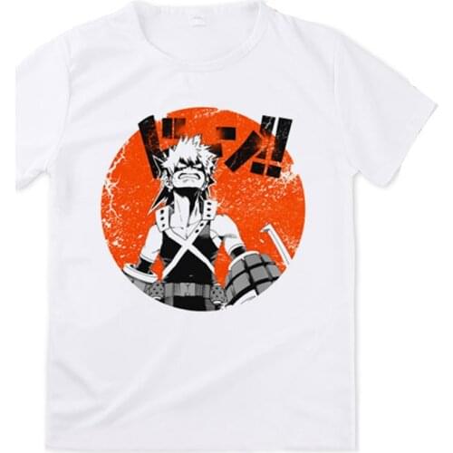 2019 NEW Boku No Hero Academia T-shirts Cosplay Costumes My Hero Academia T shirts Izuku Midoriya Men Women Short Sleeves Tops