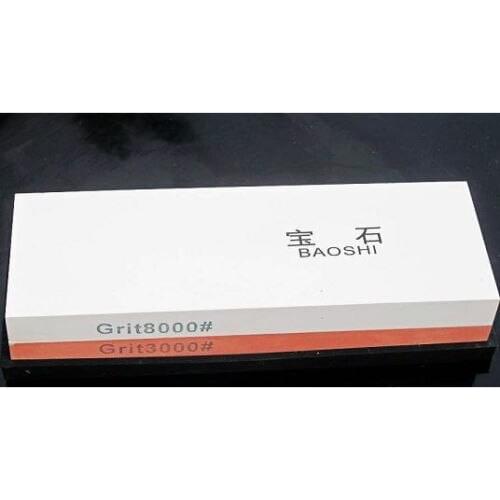 New Dual Whetstone Double Sided Knife Sharpener Sharpening Wet Stone